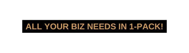 all your biz needs in 1 pack